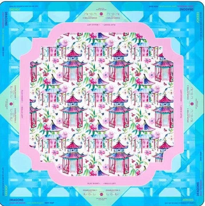 Mat - Pastel Blue Pagoda