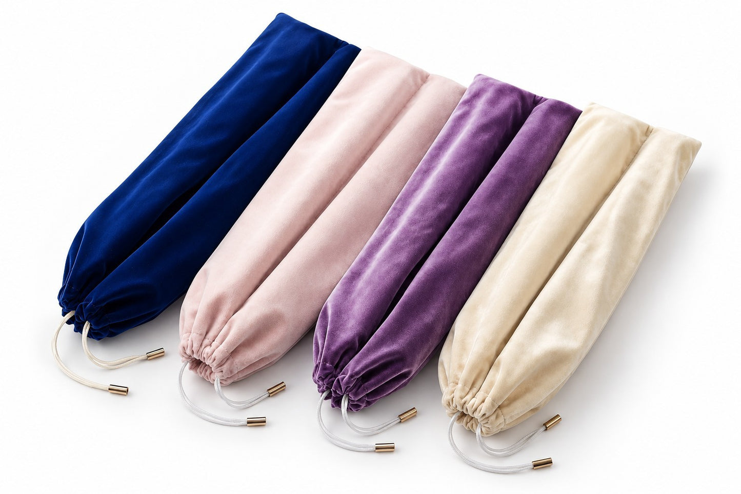 velvet storage bag for four mahjong racks and pushers